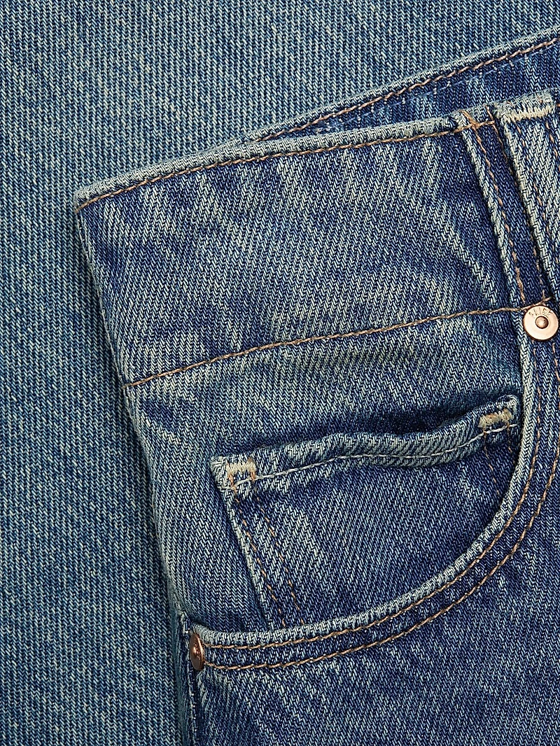 Zoey Tie-Waist Wide-Leg Jeans