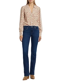 Gardener Floral Silk Blouse