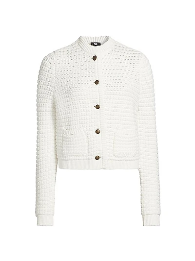 Oberon Cotton-Blend Knit Cardigan