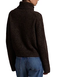 Wool-Cashmere Turtleneck Sweater