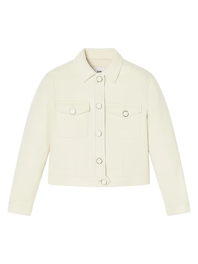 Vailly Wool Trucker Jacket