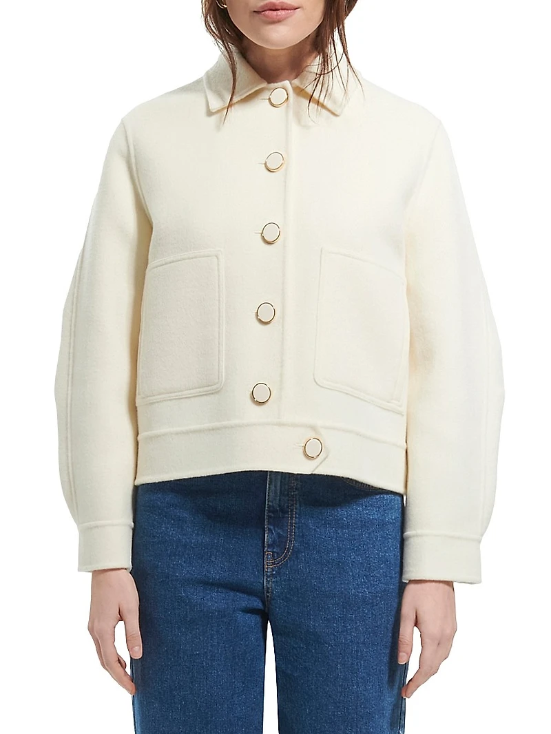 Vailly Wool Trucker Jacket