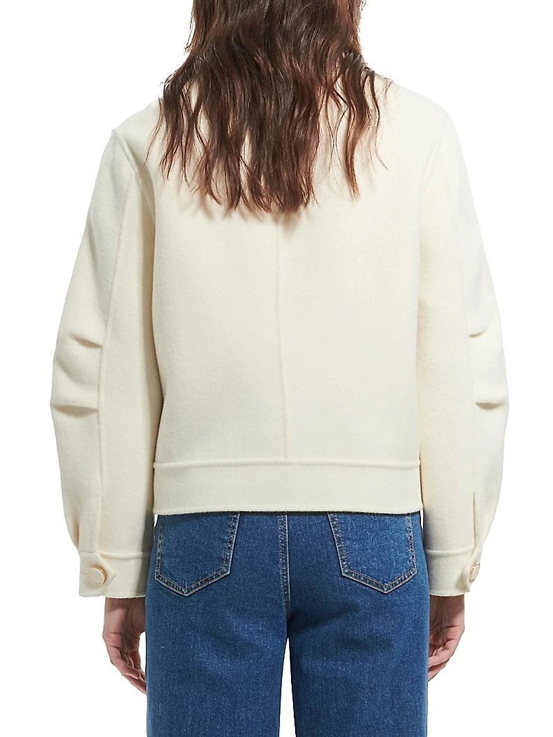 Vailly Wool Trucker Jacket