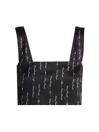 Beautiful Silk Lounge Crop Top