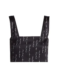 Beautiful Silk Lounge Crop Top