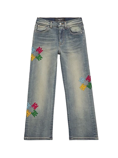 Little Boy's & Quad Scribble Jeans