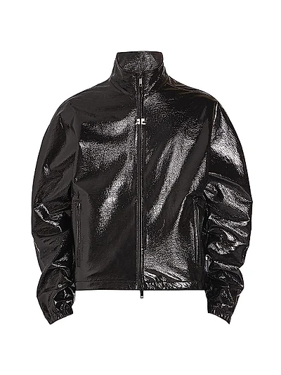 Vinyl Tracksuit Jacket