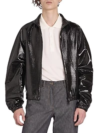 Vinyl Tracksuit Jacket