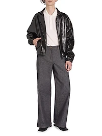 Vinyl Tracksuit Jacket