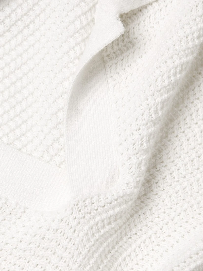 Craftsman Rib Johnny Collar Sweater