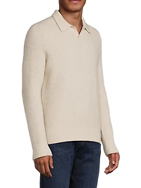 Thermal Cashmere V-Neck Sweater