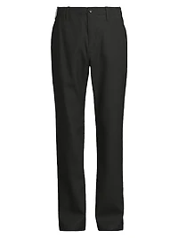 Tropical Wool Utility Pants