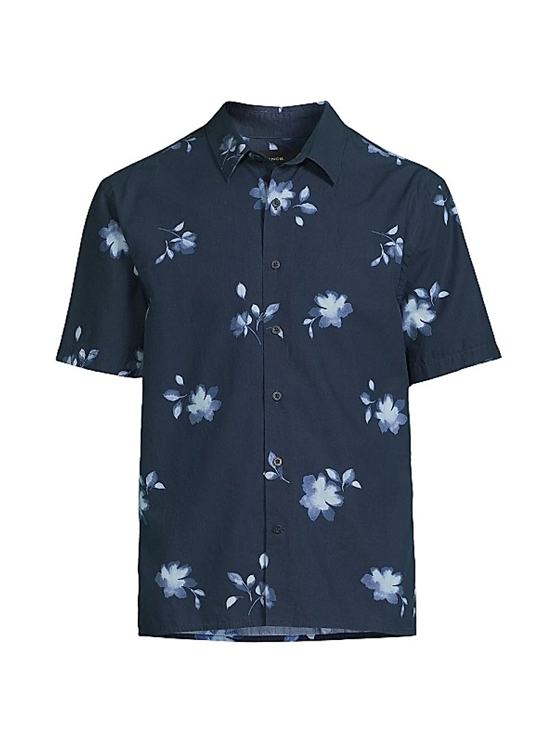 Cascading Floral Shirt
