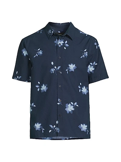 Cascading Floral Shirt