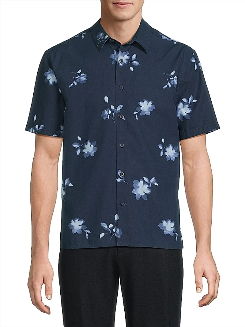 Cascading Floral Shirt