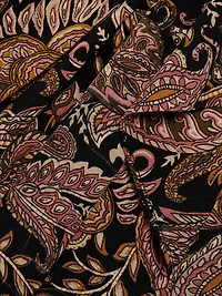 Zaine Paisley Knee-Length Skirt