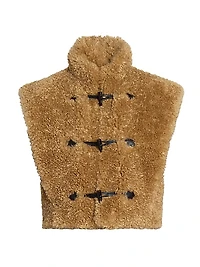 Alisa Faux Shearling Vest