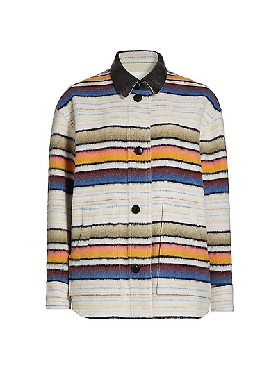 Dayvi-Ga Wool-Blend Overshirt