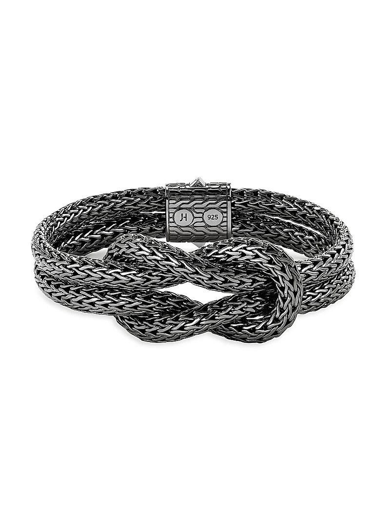 Love Knot Sterling Silver Bracelet
