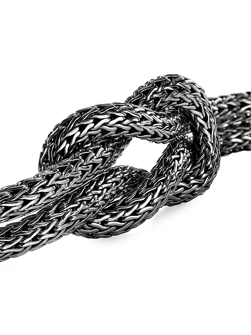 Love Knot Sterling Silver Bracelet
