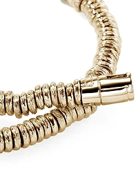Heishi 14K Yellow Gold Bracelet
