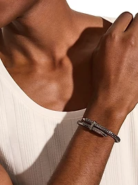 Spear Flex Cuff Sterling Silver Bracelet
