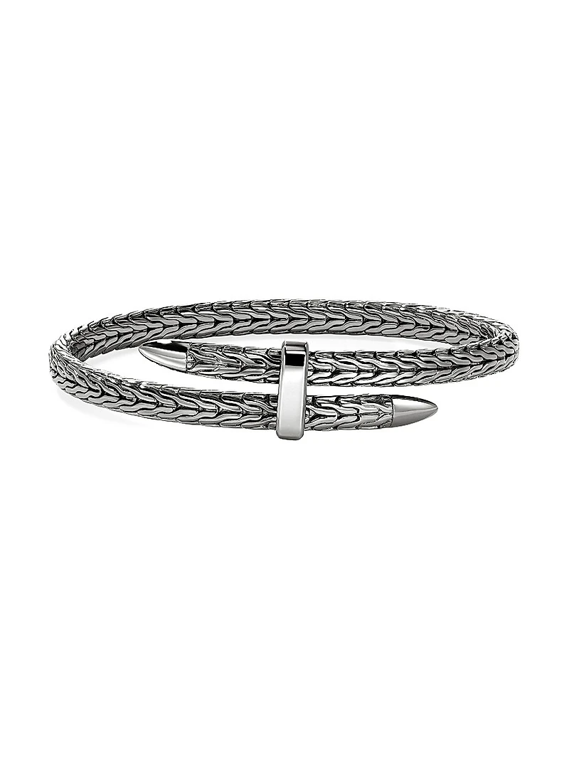 Spear Flex Cuff Sterling Silver Bracelet