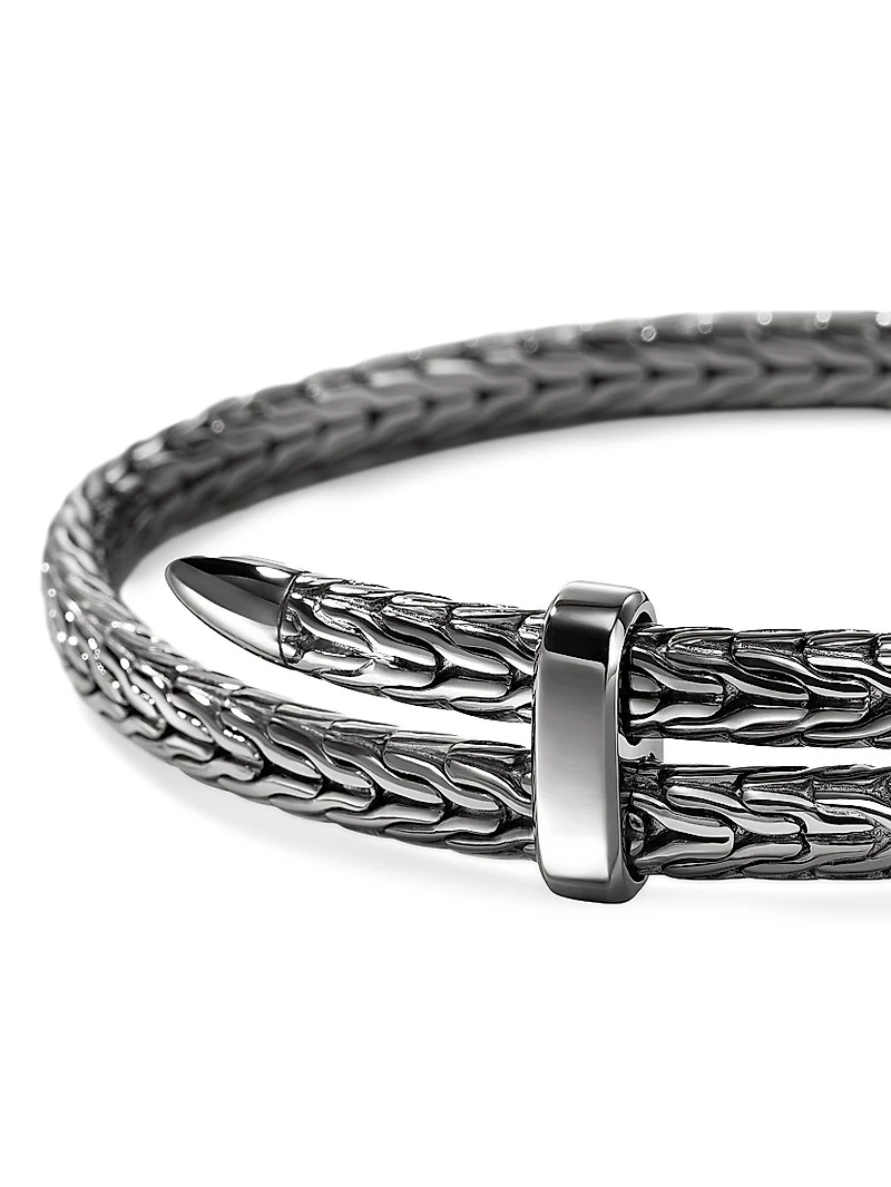 Spear Flex Cuff Sterling Silver Bracelet