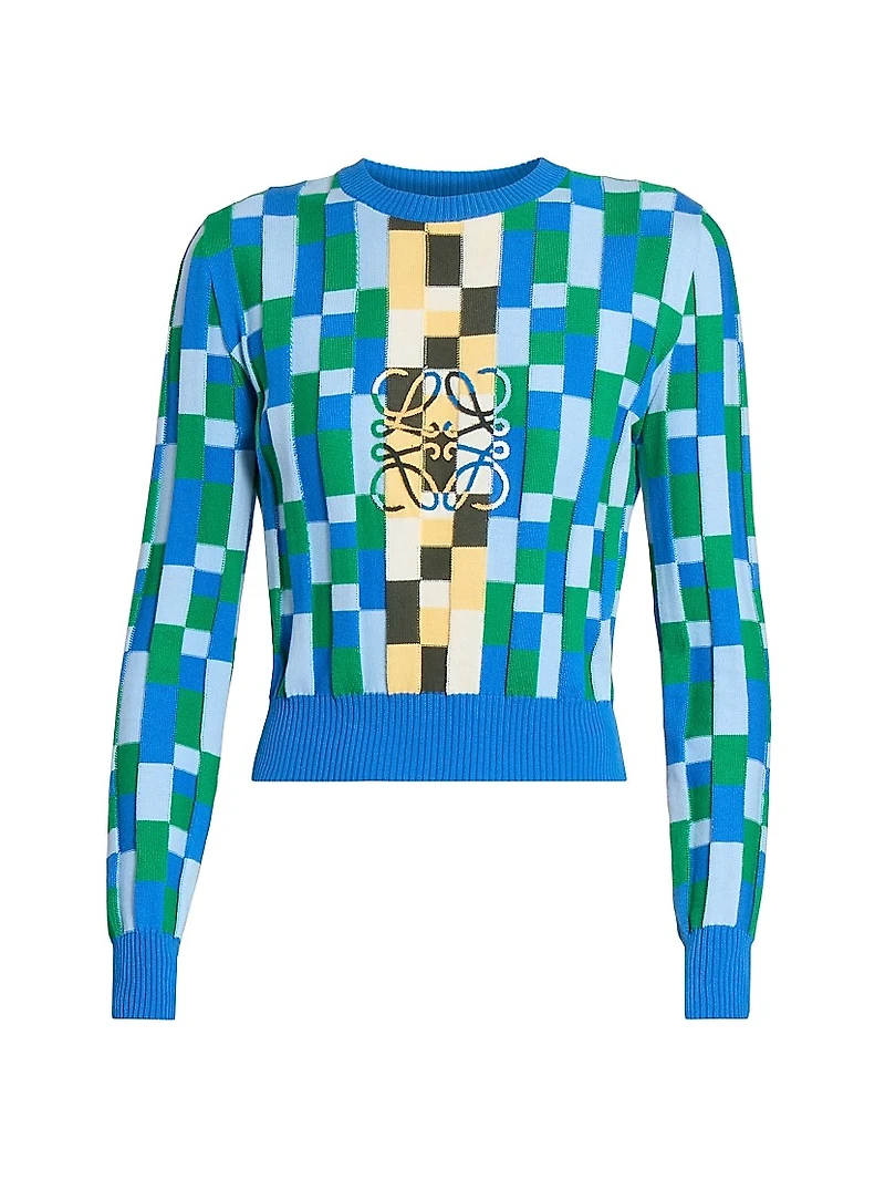 Anagram Cotton Logo Sweater