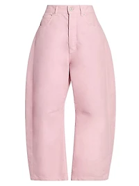 Barrel Mid-Rise Trousers