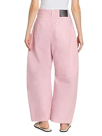 Barrel Mid-Rise Trousers