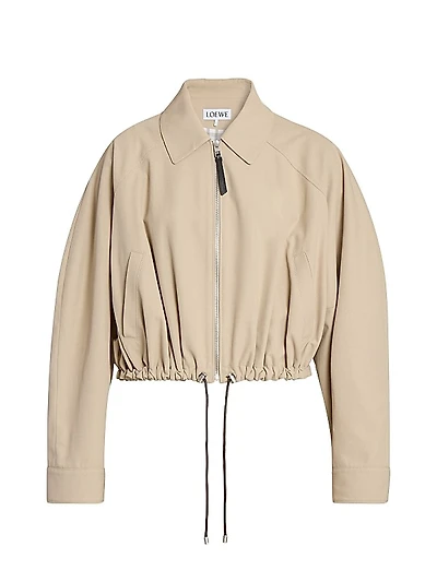 Balloon-Sleeve Jacket