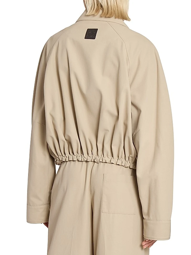 Balloon-Sleeve Jacket