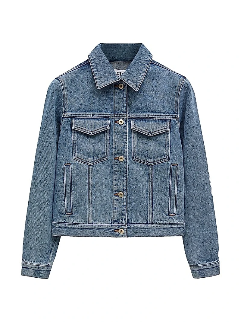 Anagram Denim Jacket