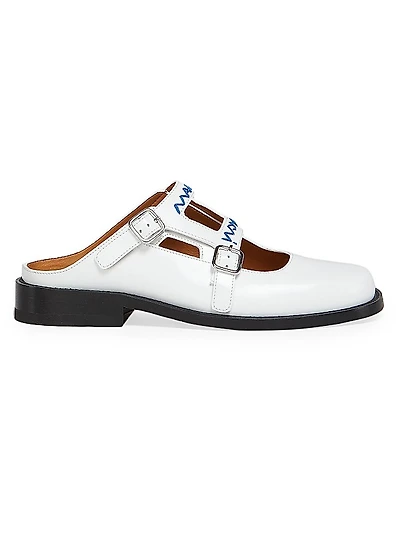 Mary Jane-Style Double-Strap Sabbots