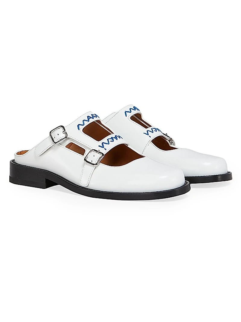 Mary Jane-Style Double-Strap Sabbots