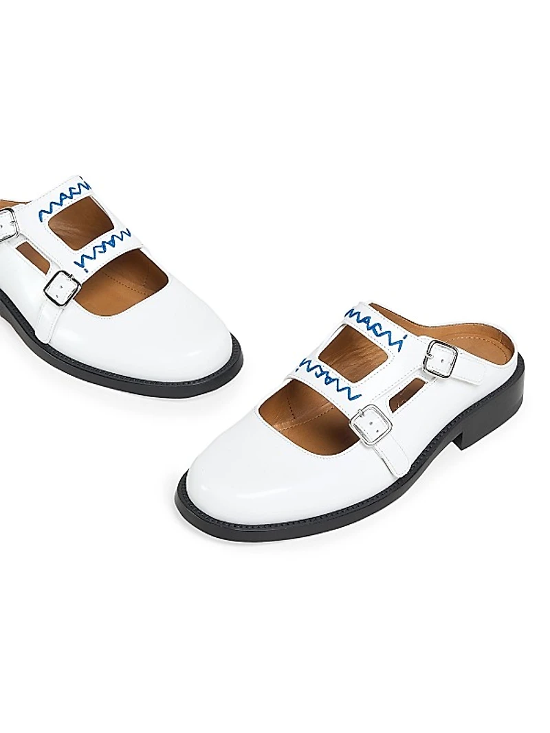 Mary Jane-Style Double-Strap Sabbots