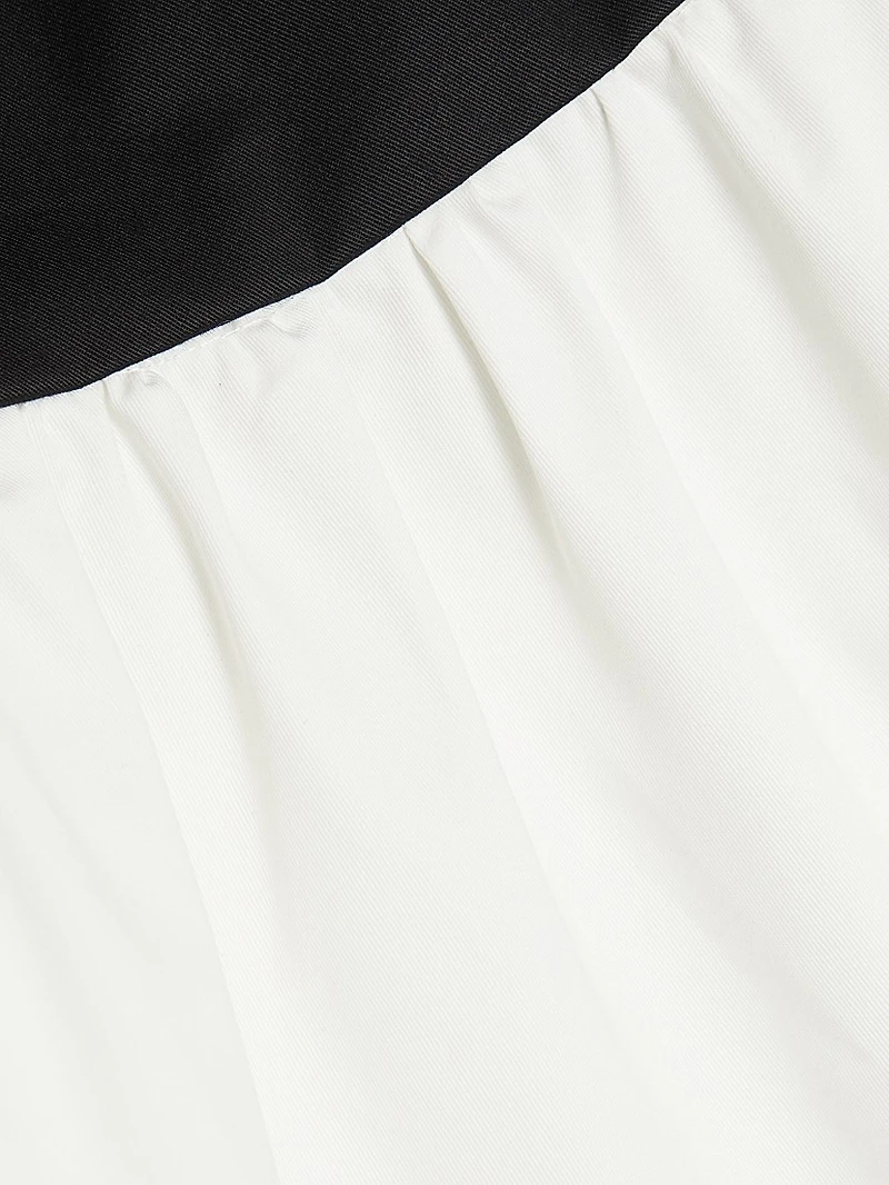 Catalina Two-Tone Midi-Dress