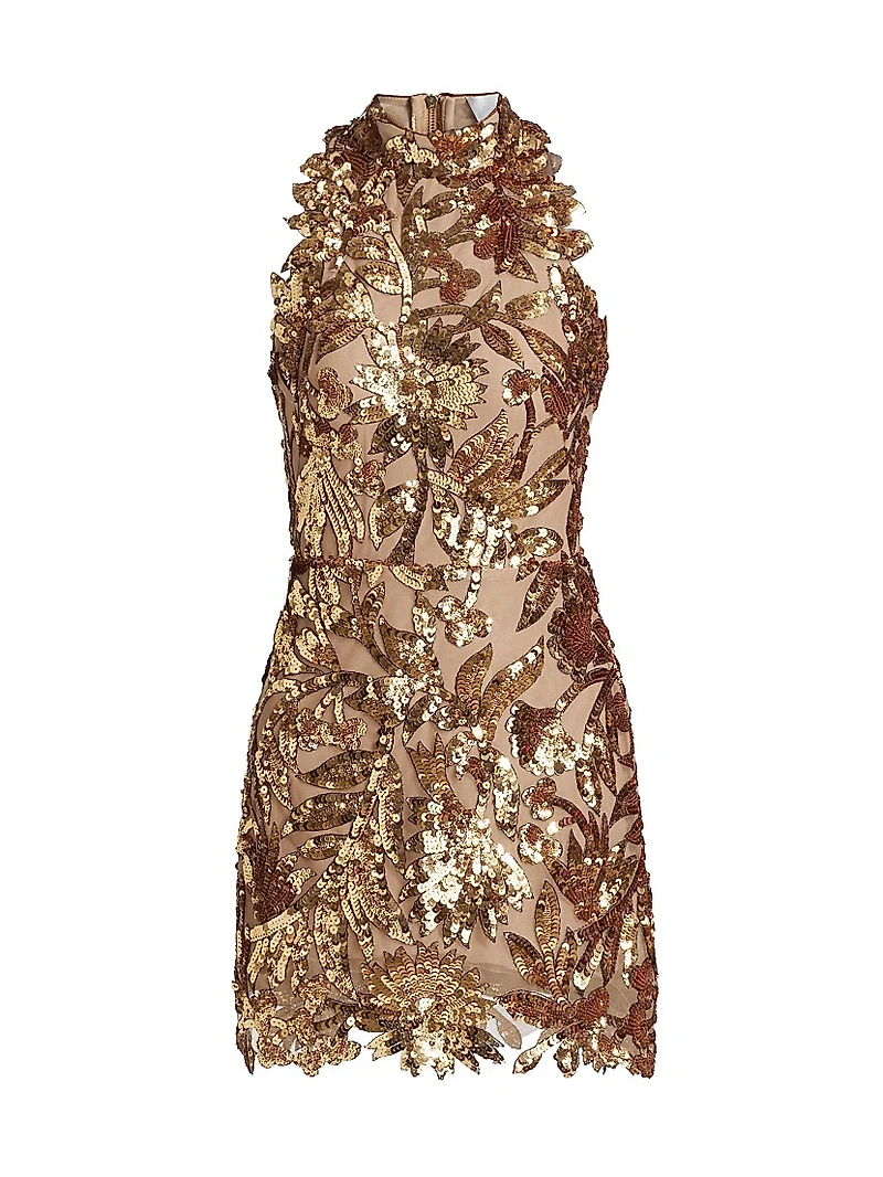 Dahlia Sequined Minidress