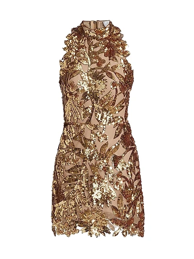Dahlia Sequined Minidress