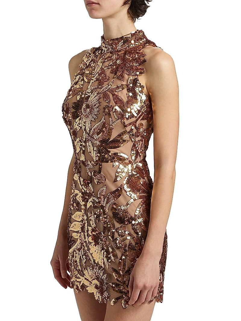 Dahlia Sequined Minidress