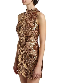 Dahlia Sequined Minidress