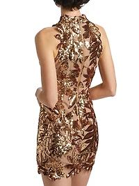 Dahlia Sequined Minidress