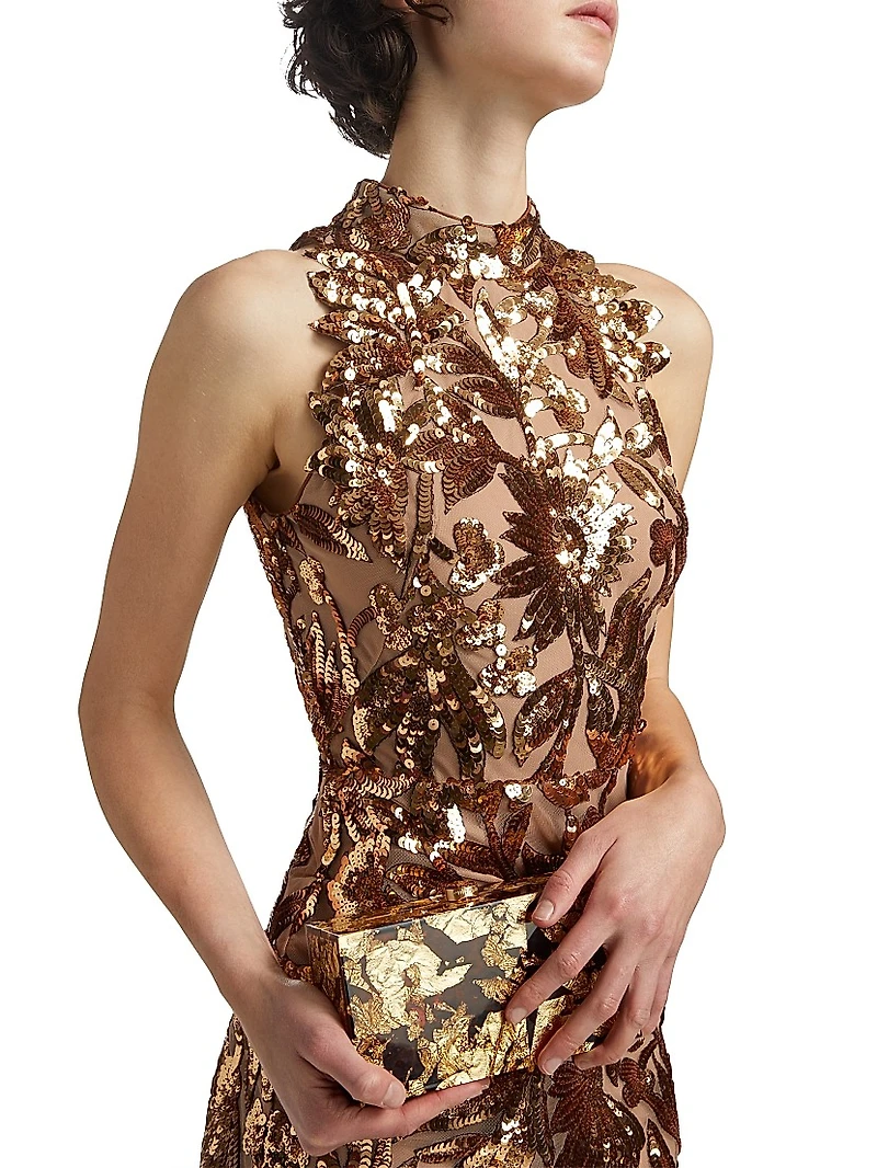 Dahlia Sequined Minidress