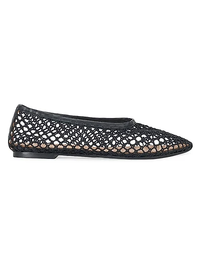 Alba Crocheted Ballet Flats