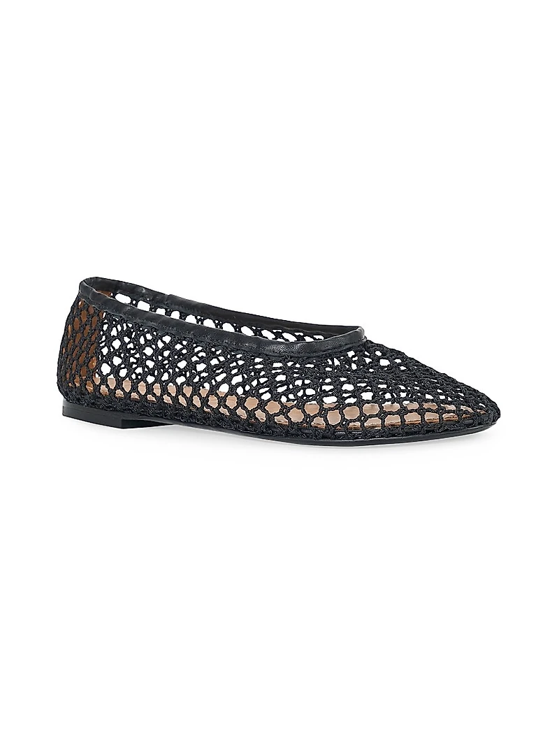Alba Crocheted Ballet Flats