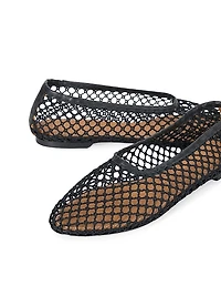 Alba Crocheted Ballet Flats