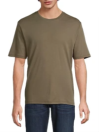 Cotton Crewneck T-Shirt