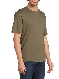 Cotton Crewneck T-Shirt