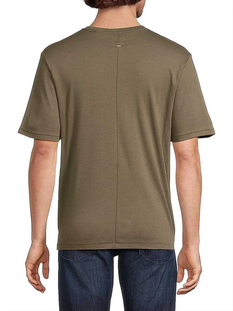 Cotton Crewneck T-Shirt